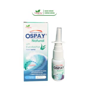 Dung dịch xịt mũi OSPAY NATURAL with EUCALYPTUS